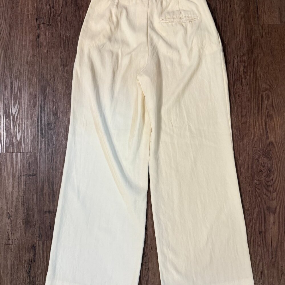 Zara High-Waisted Wide Leg Full Length Pants - Picture 3 of 3
